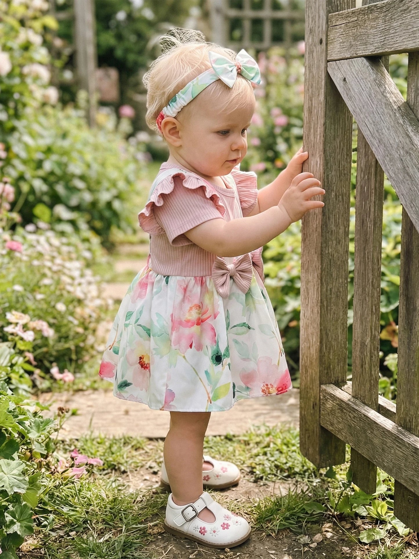Baby Girl Summer Outfit Floral