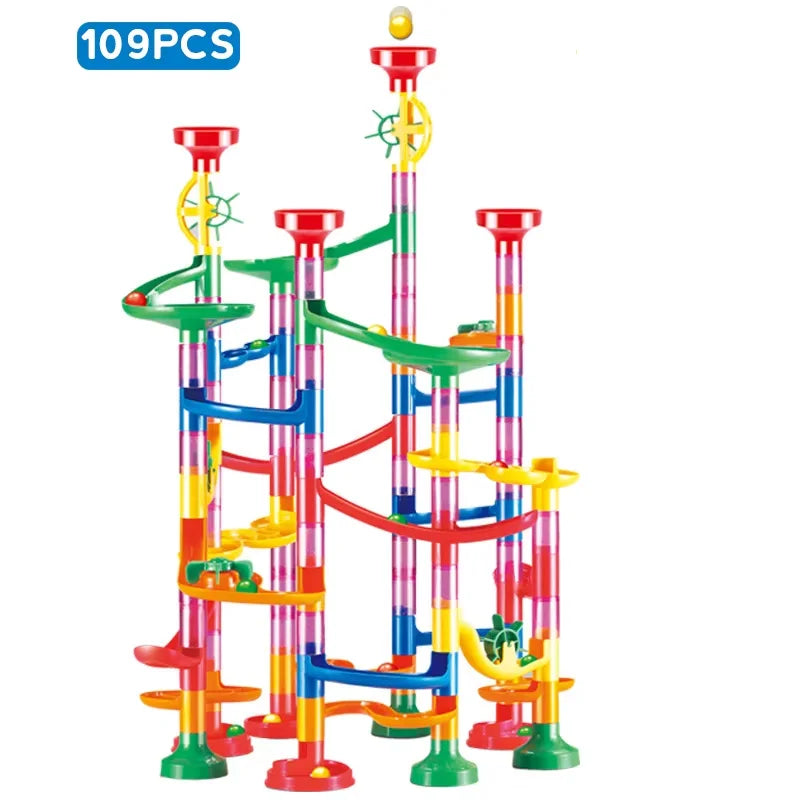 Marble Run Race Track Building
