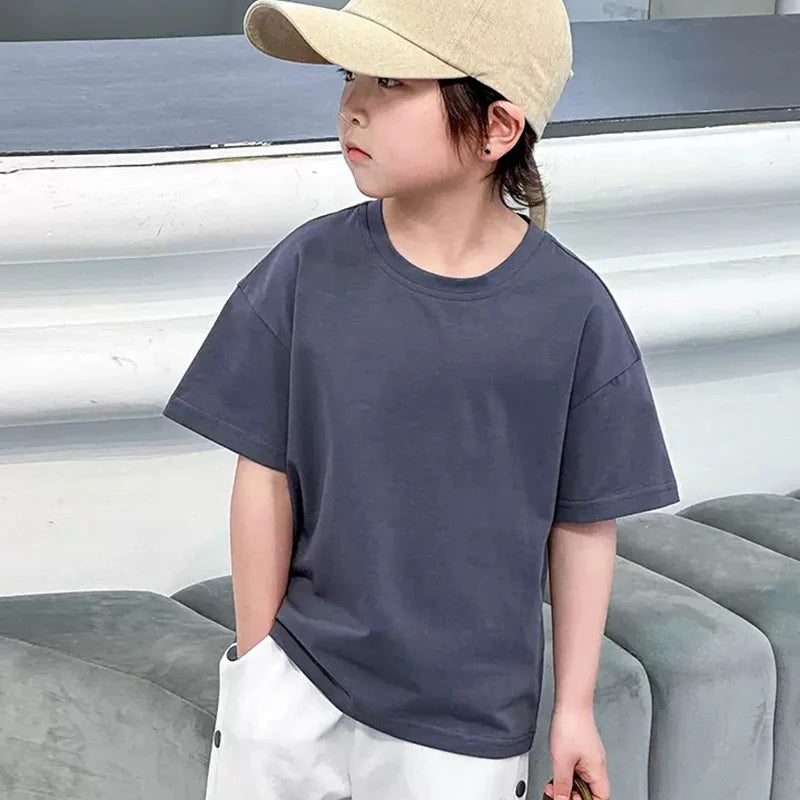 Kids Loose Short-sleeved T-shirt