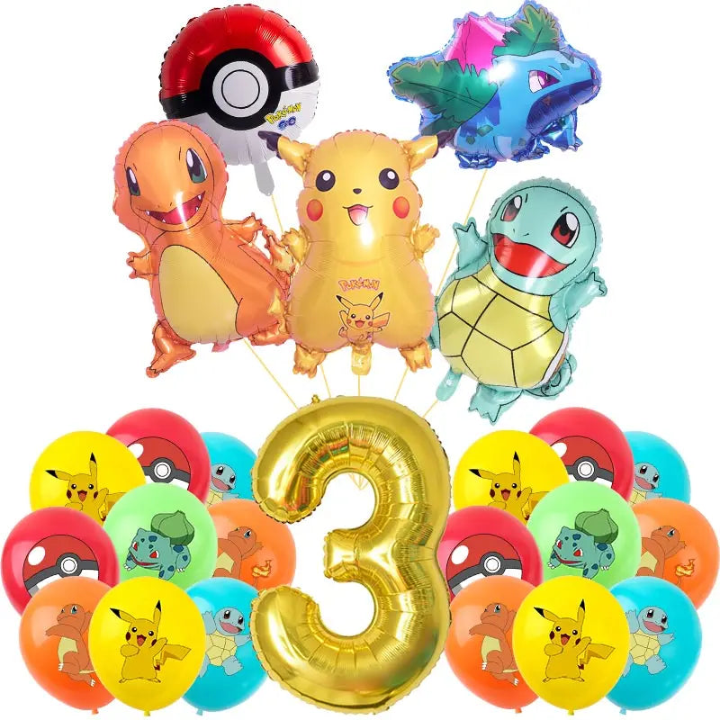 Pokemon Theme Birthday Party