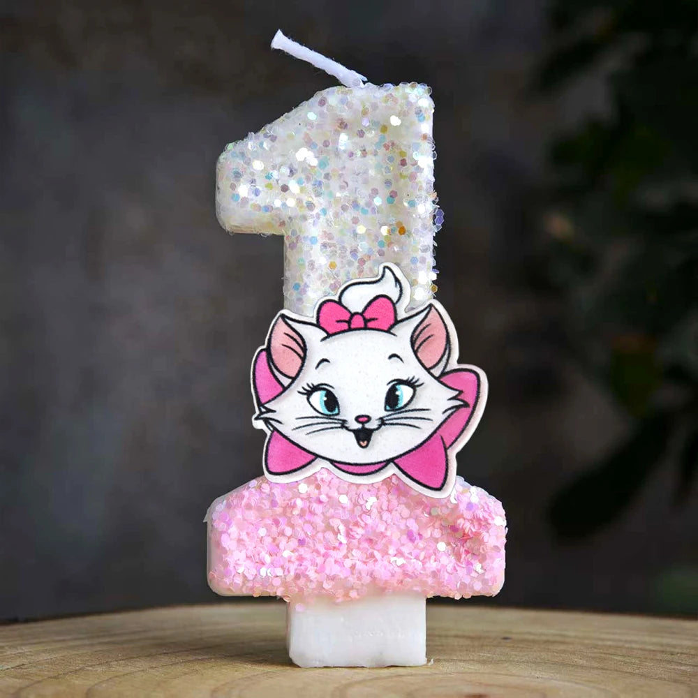 Marie Cat Candle Cartoon
