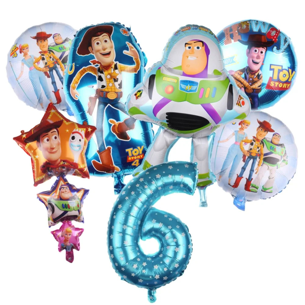 7pcs Toy Story Theme Buzz