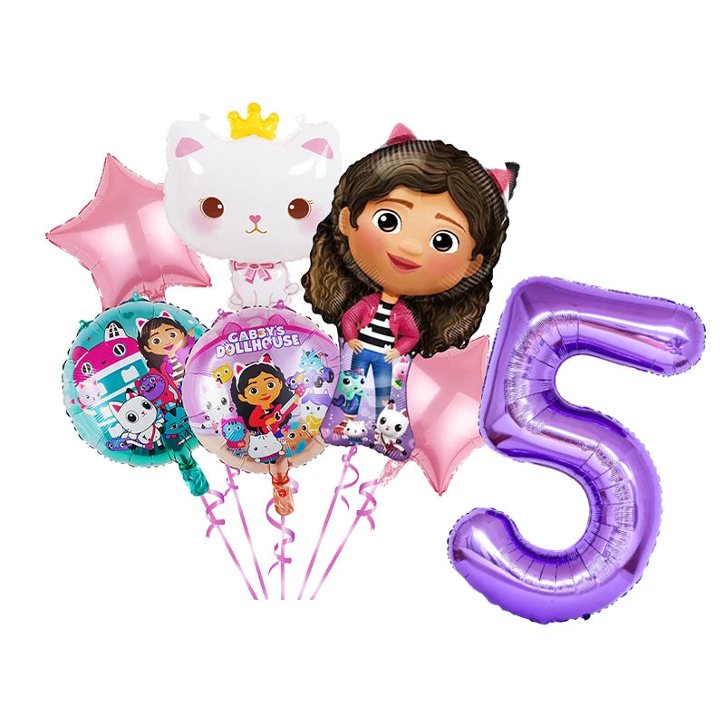 Gabby Dollhouse Birthday Party