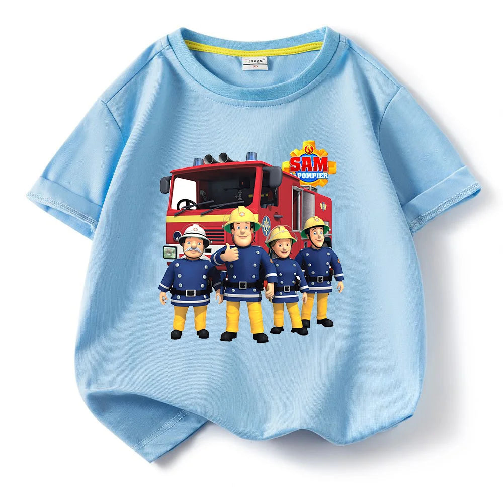 Fireman Sam t-shirt for kids