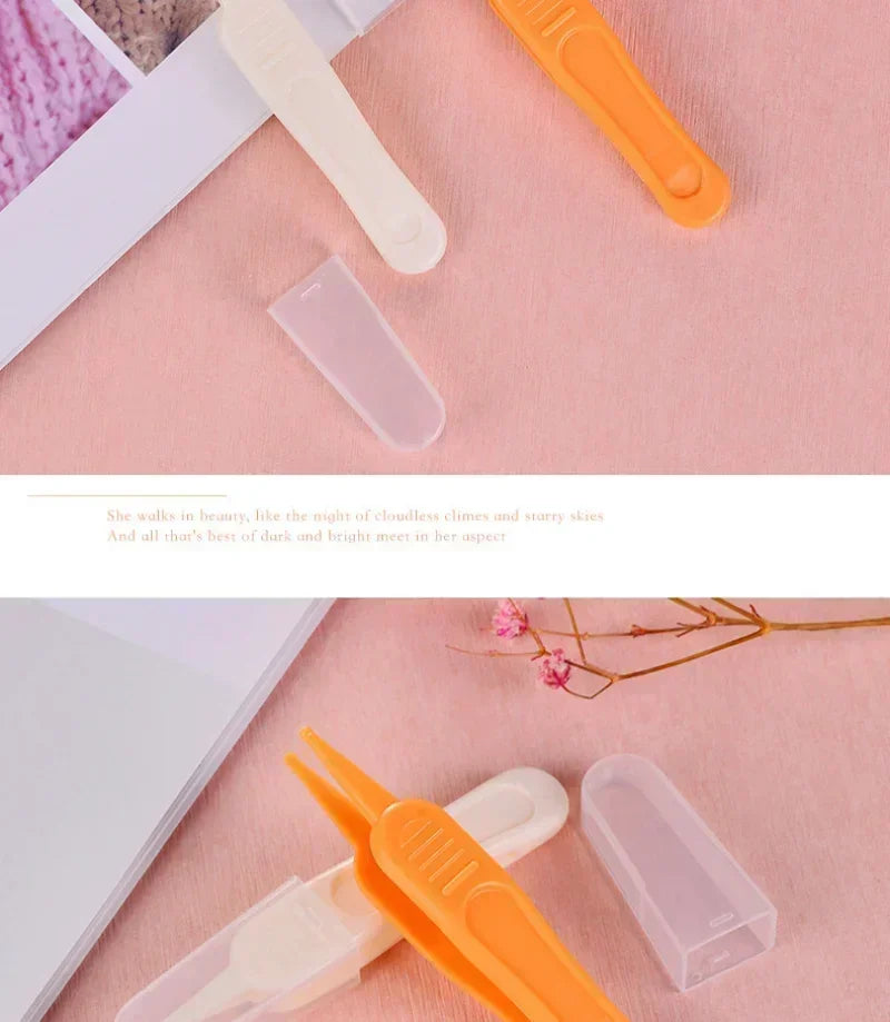 Tweezers Cleaning Forceps Baby Safety
