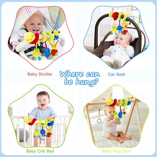 Car Seat Toys Infant Baby Spiral