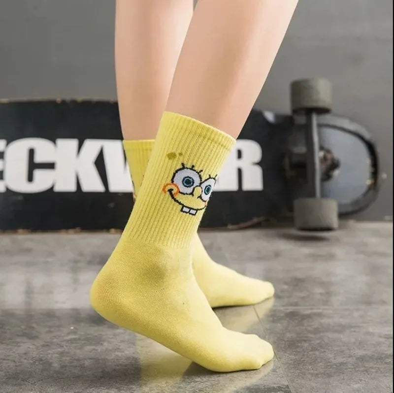5pair Anime Cotton Socks