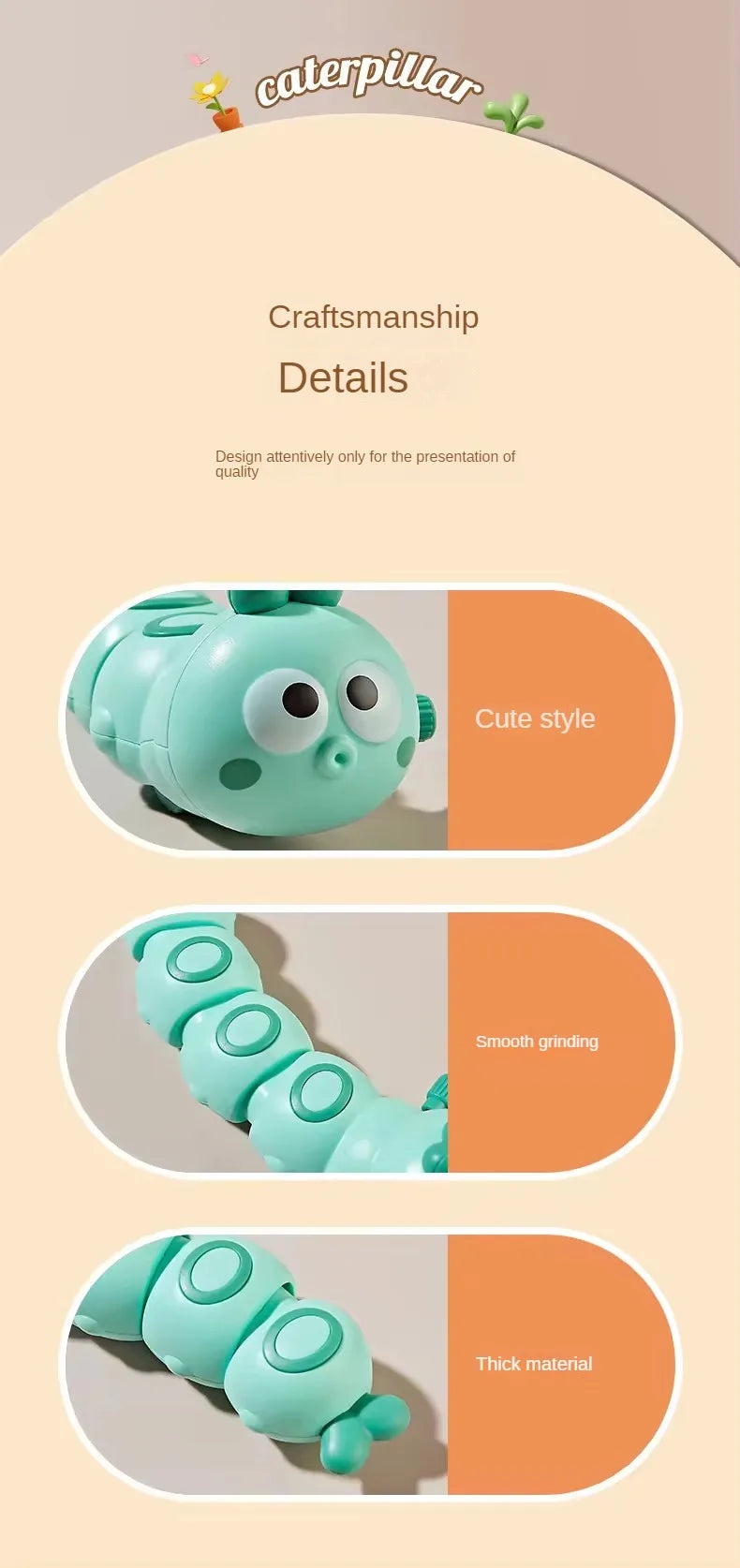 Funny Colorful Animals Worm