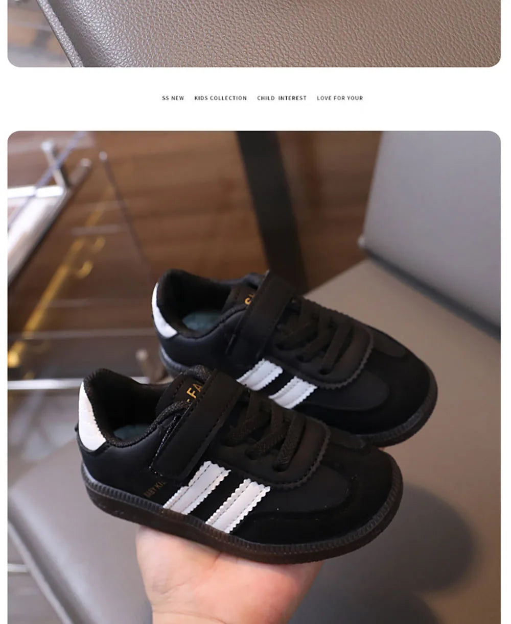 PU Leather Sport Shoes For Children