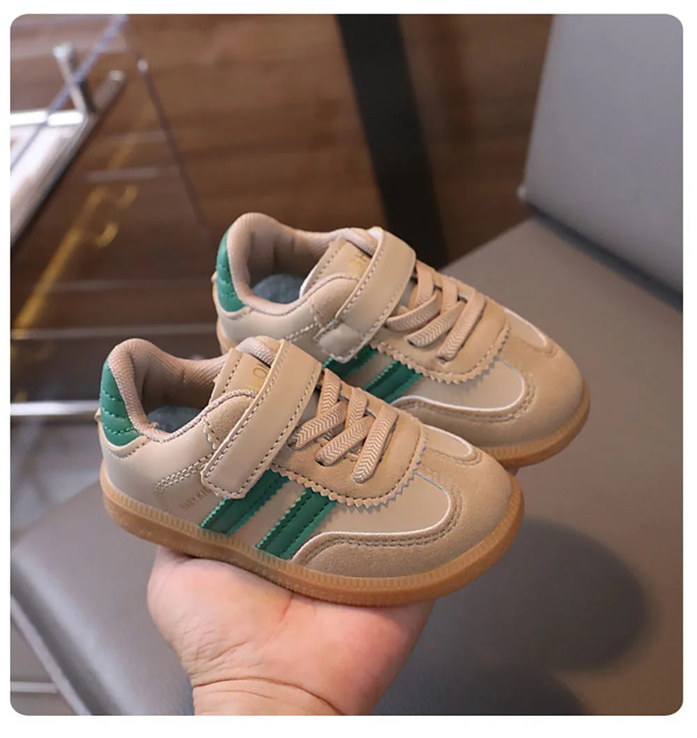 PU Leather Sport Shoes For Children