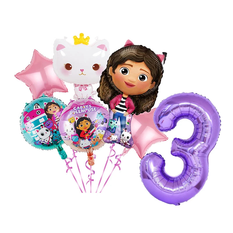 Gabby Dollhouse Birthday Party