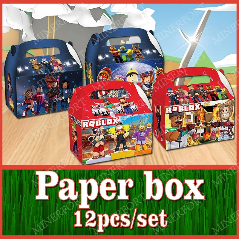 Roblox Boy Paper Box Combination