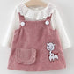 Lace flower girl dress