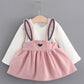 Lace flower girl dress