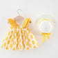 Lace flower girl dress