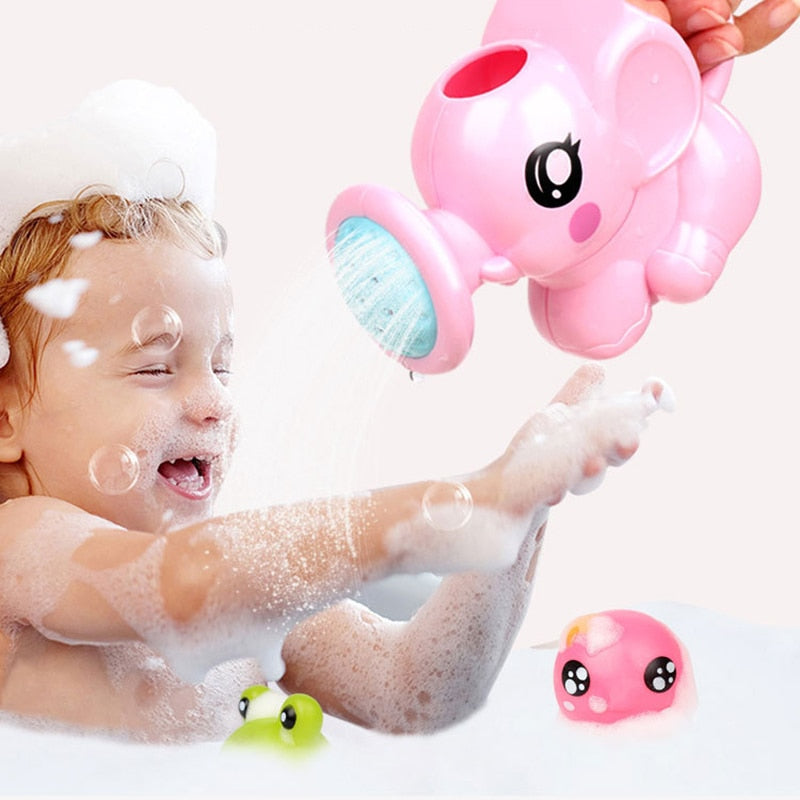 Baby Bathing Cartoon Shower Can