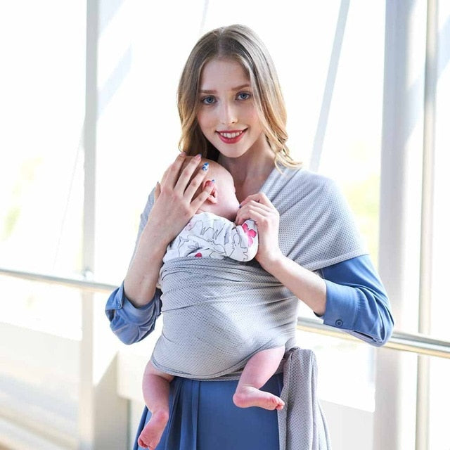 Breathable Baby Sling Carrier Wrap