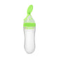 Baby Bottle With Spoon Feeder