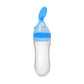 Baby Bottle With Spoon Feeder