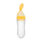 Baby Bottle With Spoon Feeder